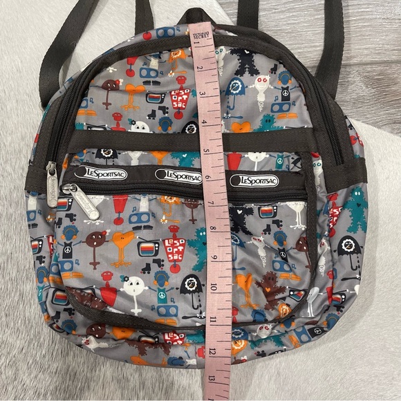 LeSportsac Mini backpack retired robot print main image 7